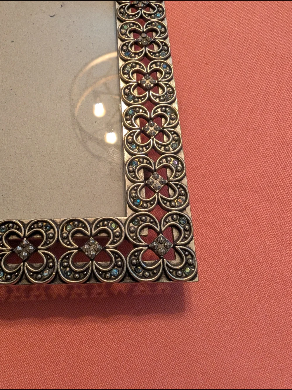 Elsa L ornate metal